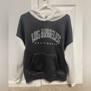 shein color block sweatshirt